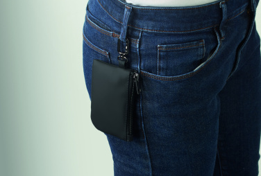 Логотрейд pекламные продукты картинка: PU key case wallet w/carabiner