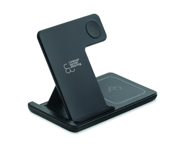 Логотрейд pекламные cувениры картинка: Foldable 3-in-1 charger 15W