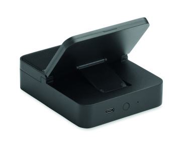 Лого трейд pекламные подарки фото: Wireless speaker & charger 15W