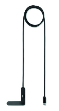 Лого трейд бизнес-подарки фото: 60W USB-C cable phone stand