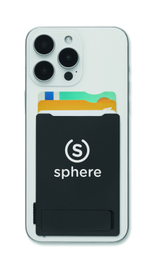 Лого трейд бизнес-подарки фото: Magnetic cardholder & stand