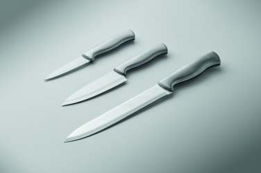Логотрейд pекламные подарки картинка: Stainless steel knife set 3pcs