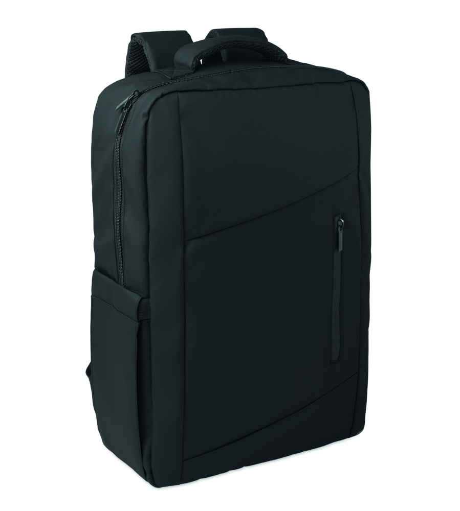 Логотрейд pекламные продукты картинка: 15" PU RPET laptop backpack