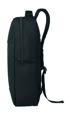 Лого трейд бизнес-подарки фото: 15" PU RPET laptop backpack