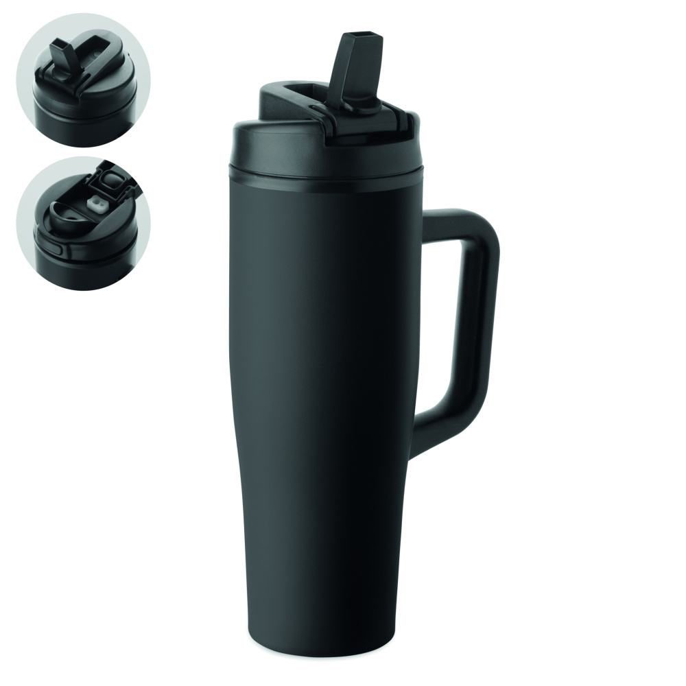 Лого трейд бизнес-подарки фото: Double wall tumbler 900ml