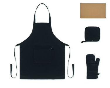 Логотрейд pекламные подарки картинка: Recycled cotton kitchen set