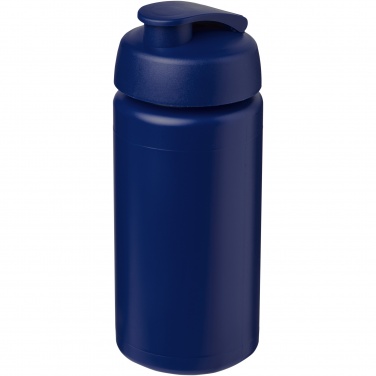 Logotrade reklamprodukter bild: Baseline® Plus grip 500 ml sportflaska med uppfällbart lock