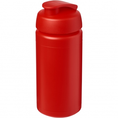 Logotrade kampanjprodukter bild: Baseline® Plus grip 500 ml sportflaska med uppfällbart lock