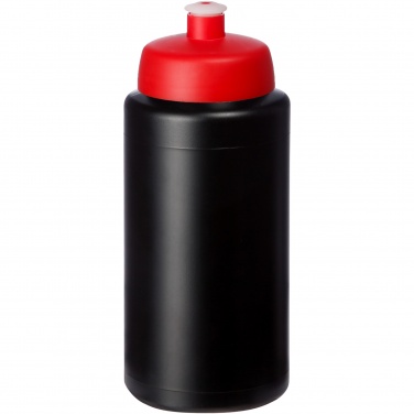 Logotrade profilprodukter bild: Baseline® Plus grip 500 ml sportflaska med sportlock