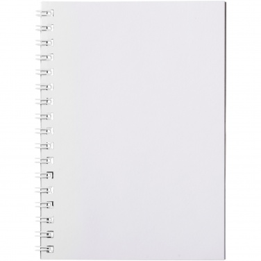 Logotrade presentreklam bild: Desk-Mate® spiral A6 anteckningsbok PP-omslag