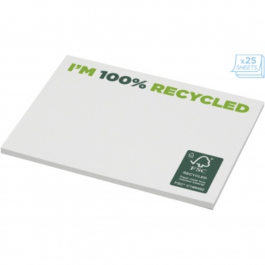 Logotrade profilprodukter bild: Sticky-Mate® klisterlappar av återvunnet papper 100 x 75 mm