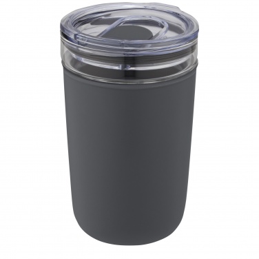 Logotrade profilprodukter bild: Bello 420 ml glastermos med en yttervägg av återvunnen plast