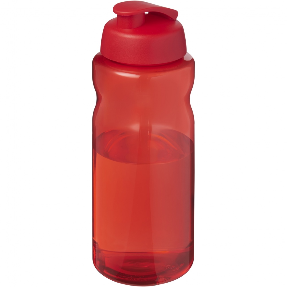 Logotrade kampanjprodukter bild: H2O Active® Eco Big Base 1-liters sportflaska med uppfällbart lock