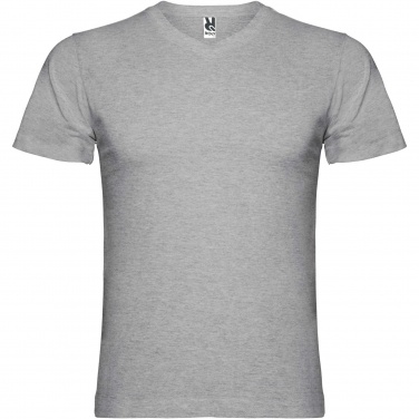 Logotrade presentreklam bild: Samoyedo kortärmad v-ringad T-shirt för herr