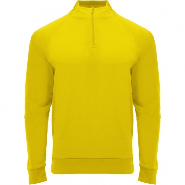 Logotrade presentreklam bild: Epiro långärmad unisex sweatshirt med kvartslång dragkedja
