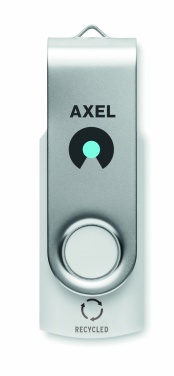 Logotrade kampanjprodukter bild: USB minne återvunnen ABS 16G   MO2080-06