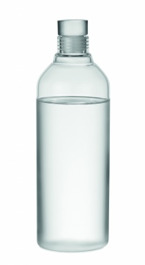 Logotrade profilreklam bild: Borosilikatflaska 1 liter