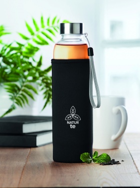 Logotrade presentreklam bild: Flaska Borosilkatglas 500ml