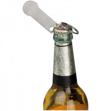Logotrade reklamprodukter bild: Nyckelring med varukorgschip STICKIT