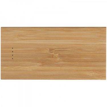 Logotrade kampanjprodukter bild: Bambu powerbank KATOWICE