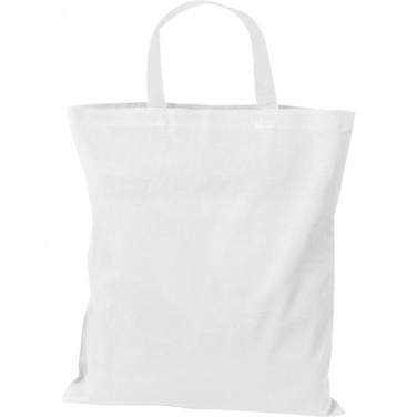 Logotrade kampanjprodukter bild: Bomullsväska med korta handtag BRGENZ