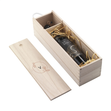 Logotrade presentreklam bild: WineWood vinlåda