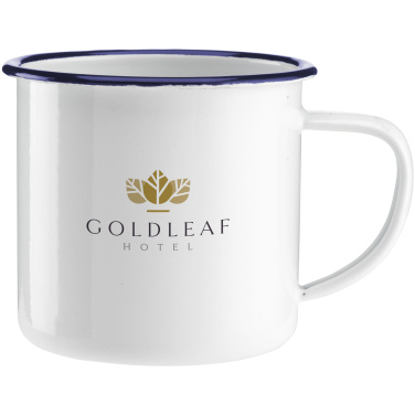Logotrade reklamprodukter bild: Retro emaljmugg 350 ml