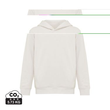 Logotrade kampanjprodukter bild: Iqoniq Yengo hoodie i återvunnen bomull med sidofickor för b