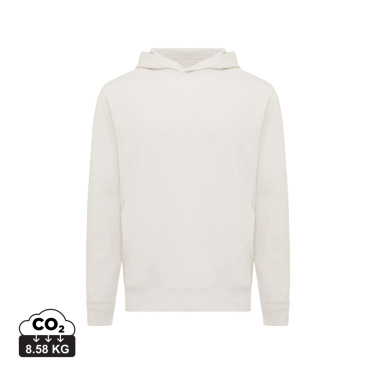 Logotrade profilprodukter bild: Iqoniq Yengo hoodie  i återvunnen bomull med sidofickor