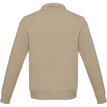 Logotrade reklamprodukter bild: Tin unisex Aware™ tröja med kvartsdragkedja av återvunnet material