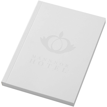 Logotrade kampanjprodukter bild: Novella Austen A6 anteckningsbok med mjukt omslag, 100 ark