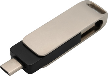 Logotrade profilreklam bild: Metall-USB-minne