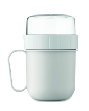 Logotrade profilreklam bild: On the go-mugg i PP 450 ml