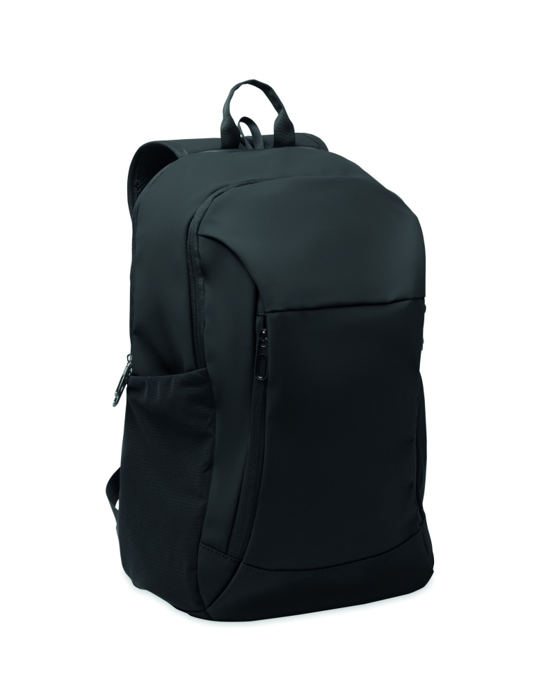 Logotrade profilprodukter bild: 15'' mjuk PU-dataryggsäck