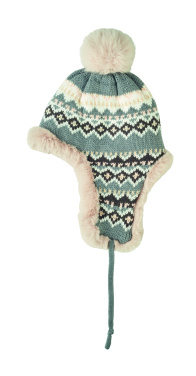 Logotrade kampanjprodukter bild: Stickad mössa med öronlapp