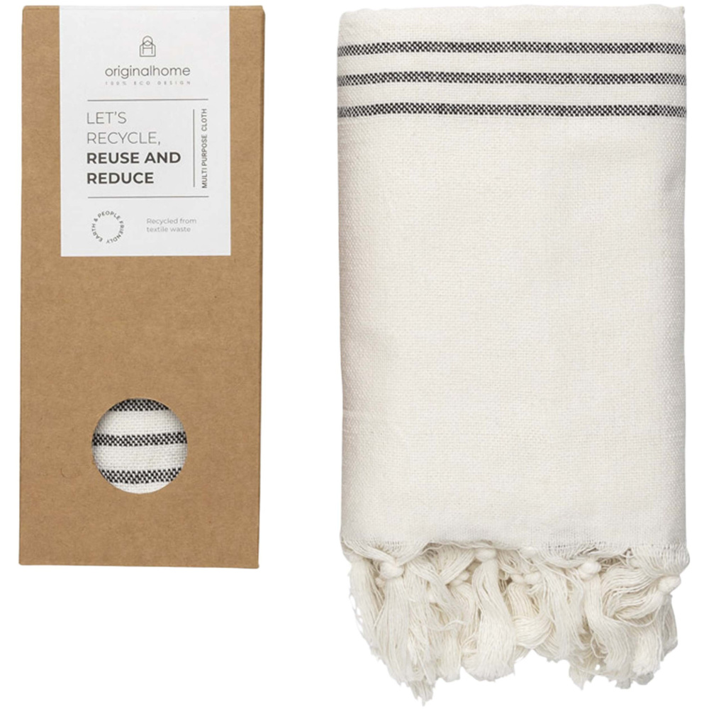 Logotrade kampanjprodukter bild: Original home återvunnen duk – 85 x 175 cm