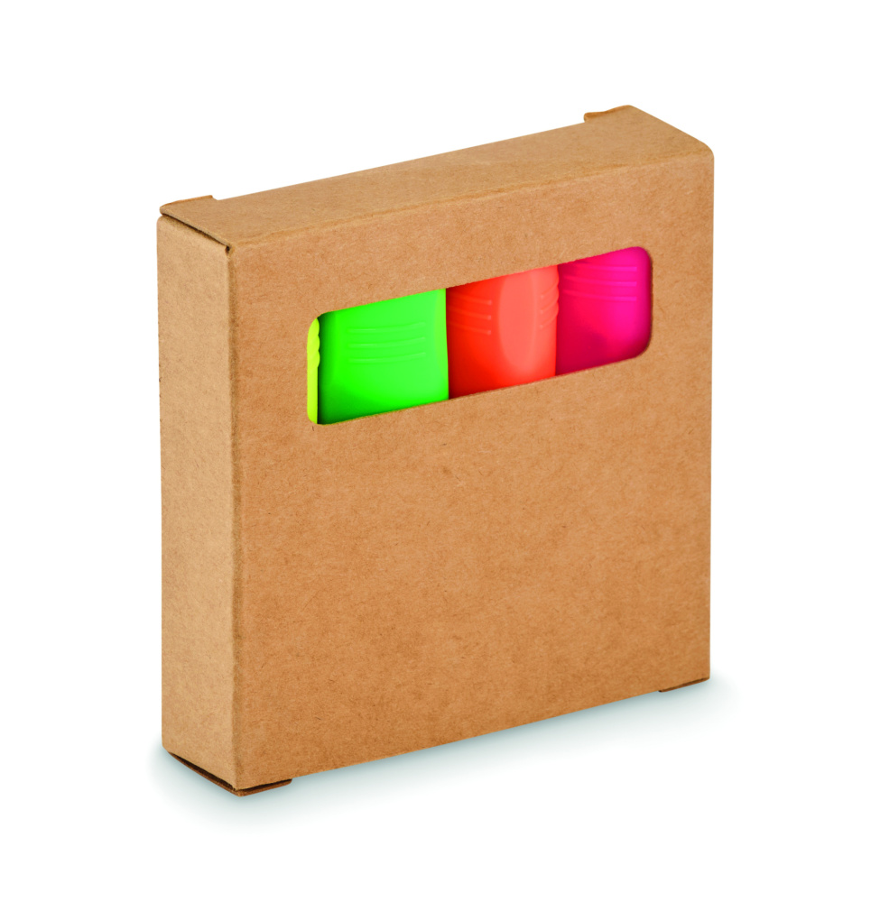 Logotrade reklamprodukter bild: Set med överstrykningspennor