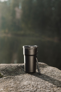 Logotrade presentreklam bild: VINGA Parks RCS återvunnet stål mugg, 4 st, 250 ML