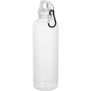Logotrade profilreklam bild: Oregon 750 ml vattenflaska av RCS-certifierad återvunnen plast med karbinhake
