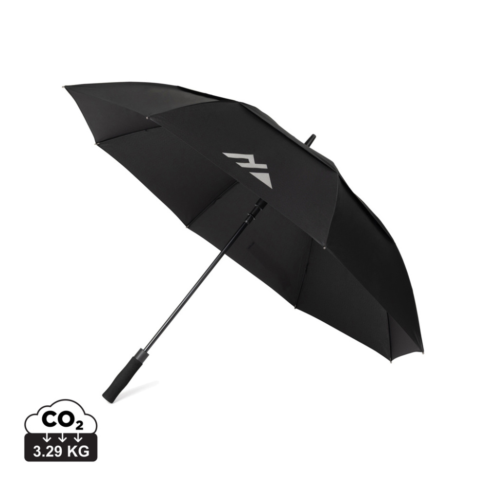Logotrade kampanjprodukter bild: Nordic Drift Trail 27" AWARE™ RPET Stormparaply, UPF 50+