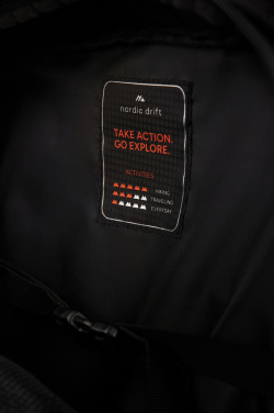 Logotrade reklamprodukter bild: Nordic Drift RCS reseryggsäck 25L