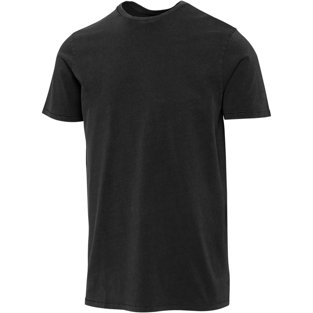 Logotrade presentreklam bild: Nanaimo 160 g/m2 kortärmad tvättad T-shirt för herr