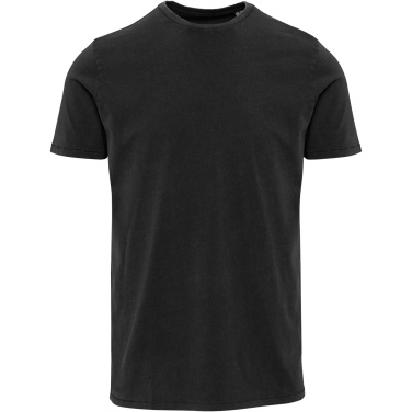 Logotrade presentreklam bild: Nanaimo 160 g/m2 kortärmad tvättad T-shirt för herr