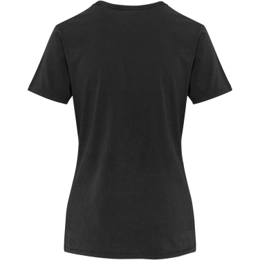 Logotrade reklamprodukter bild: Nanaimo 160 g/m2 kortärmad tvättad T-shirt för dam