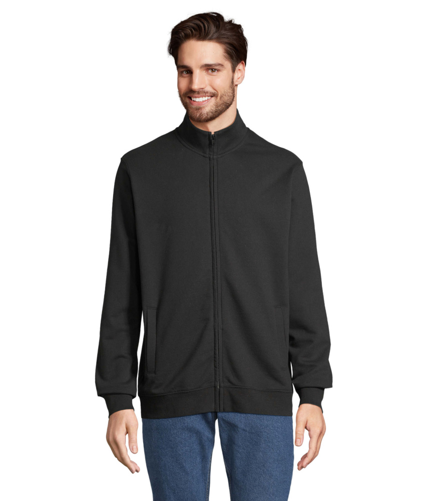 Logotrade profilprodukter bild: COOPER FULL ZIP SWEAT