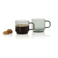 AdHoc Impact espressokoppar 70 ml, set om 2, transparent