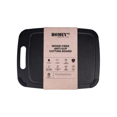 Logotrade kampanjprodukter bild: Homey´s Skärbräda L Träfiber