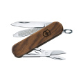 VICTORINOX Classic SD Wood Fickkniv 5 funktioner, brun